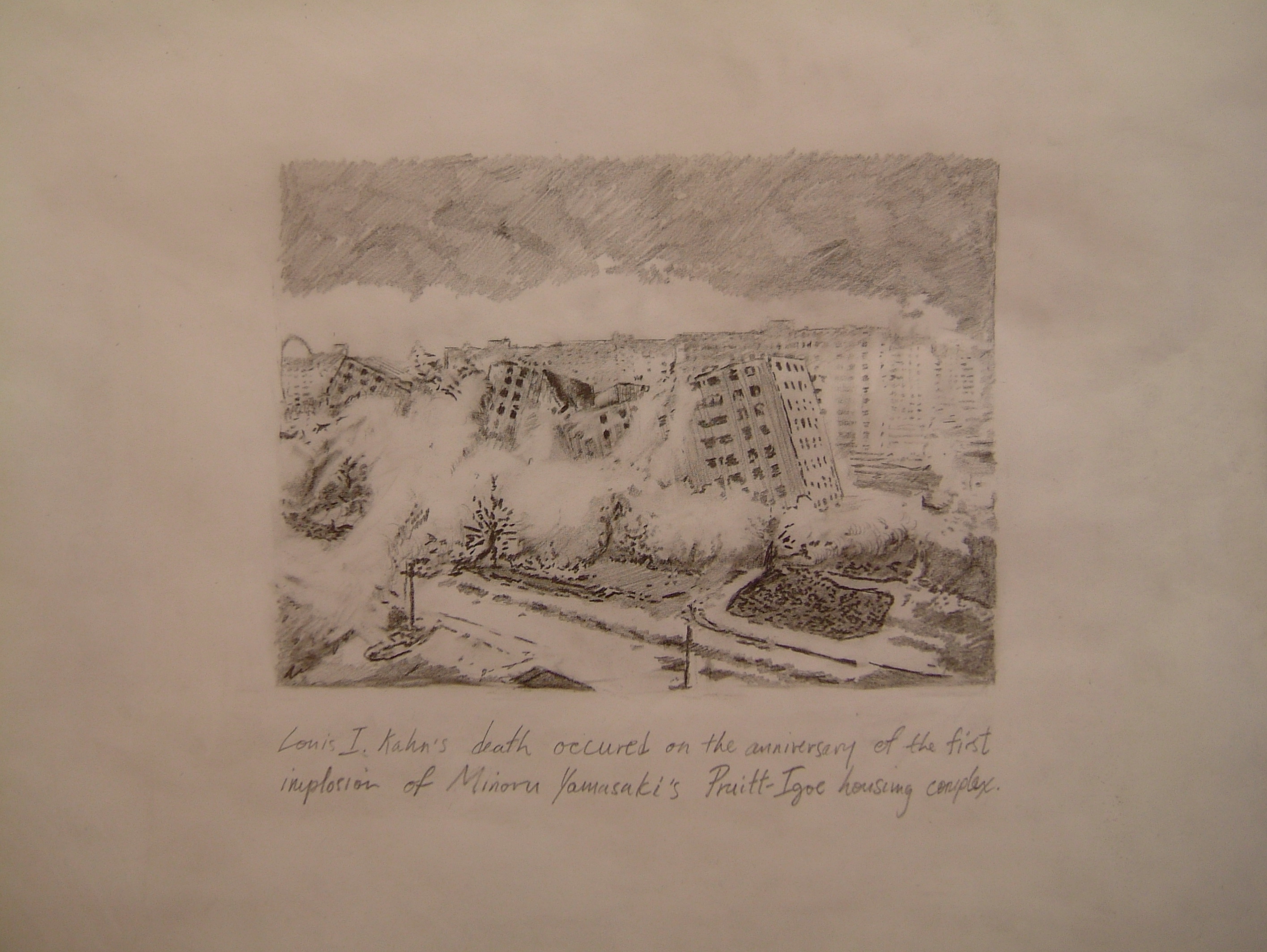 Louis Kahn’s death and WTC