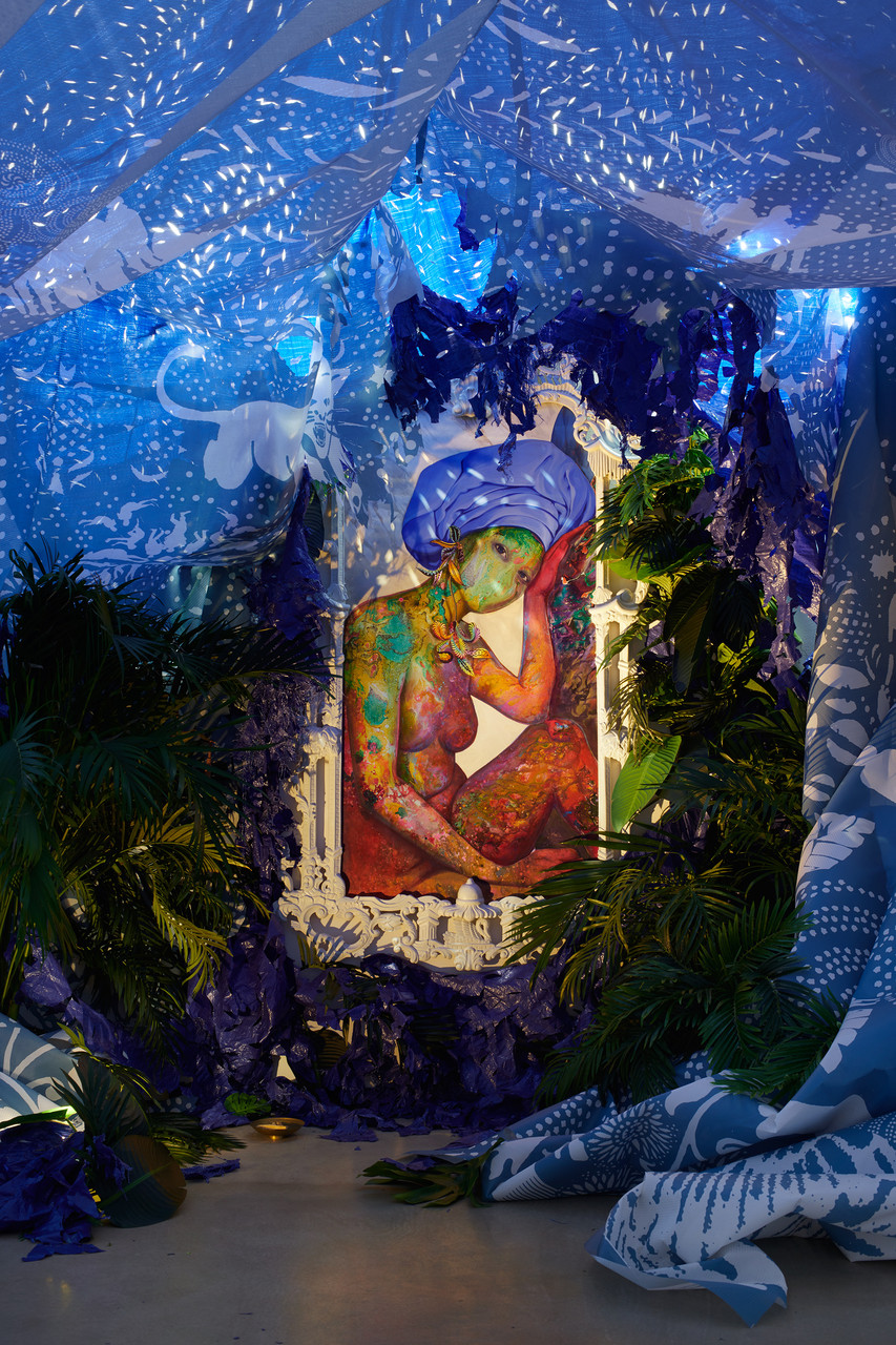 Firelei Báez – A Drexcyen chronocommons (To win the war you fought it sideways), 2019