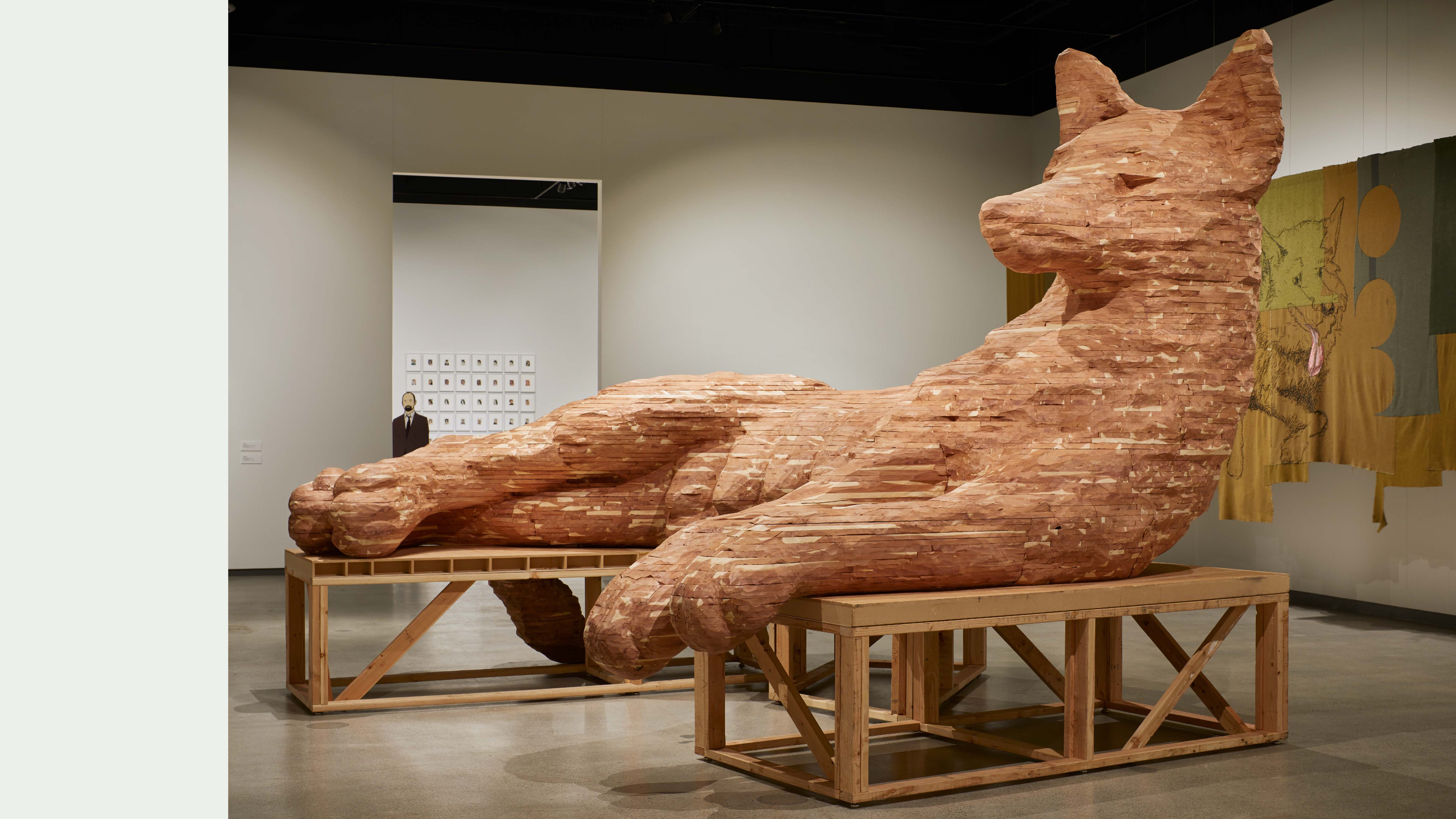 Marie Watt- Companion Species (Underbelly), 2021