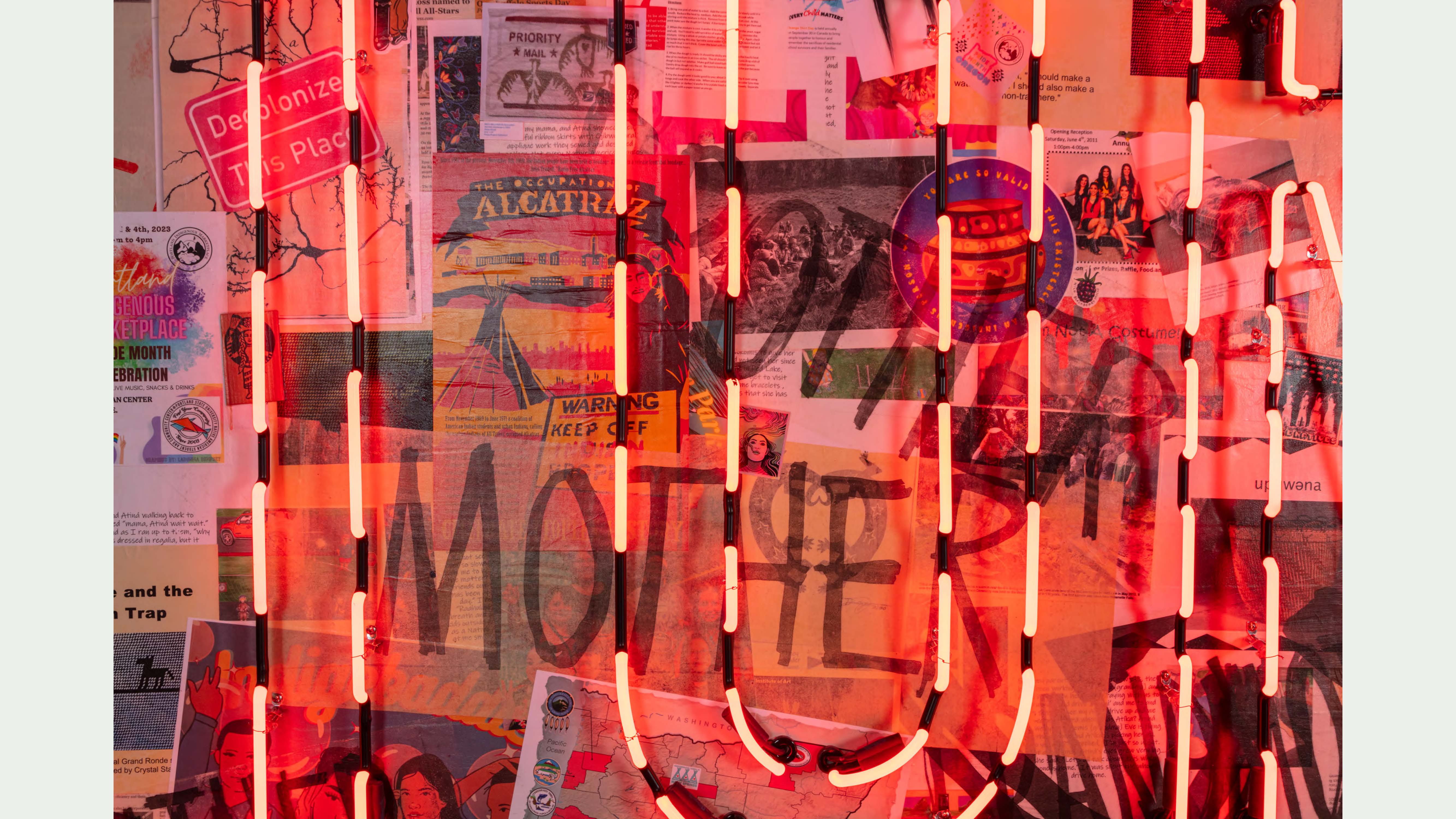 Marie Watt-  Chords to Other Chords (Relative), detail