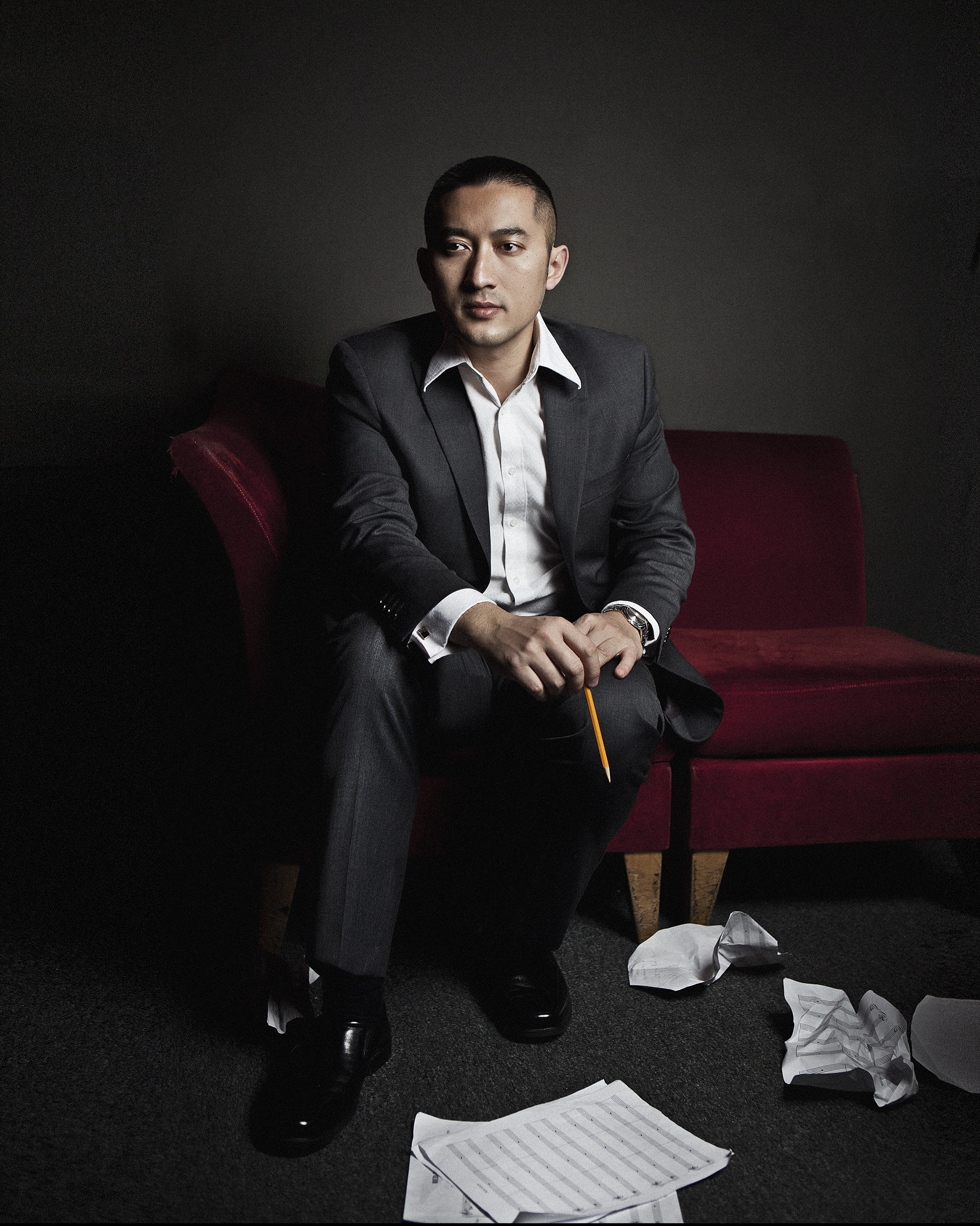 Huang Ruo portrait B